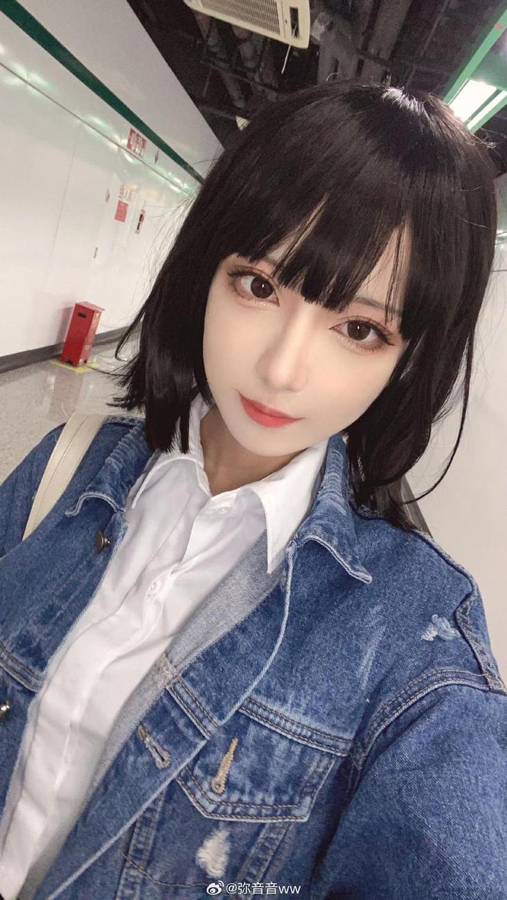 弥音音德丽莎的原图精选，美到窒息