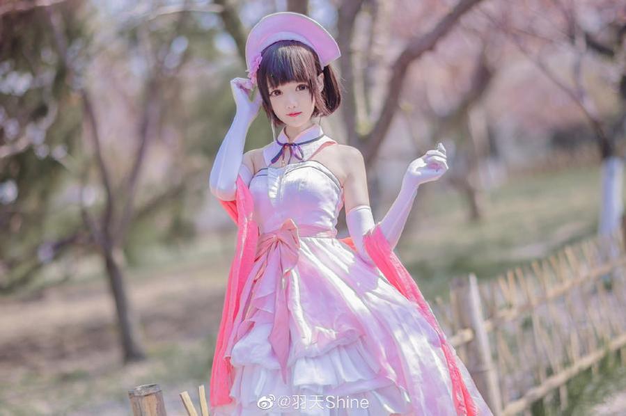 羽天shine微博照片合集，cosplay的艺术在这里发光发热